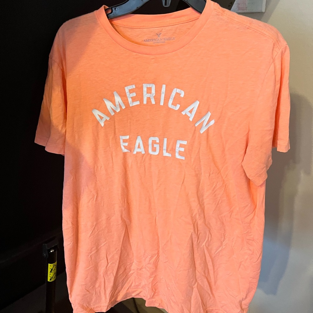 American Eagle Outfitters Coral Tee